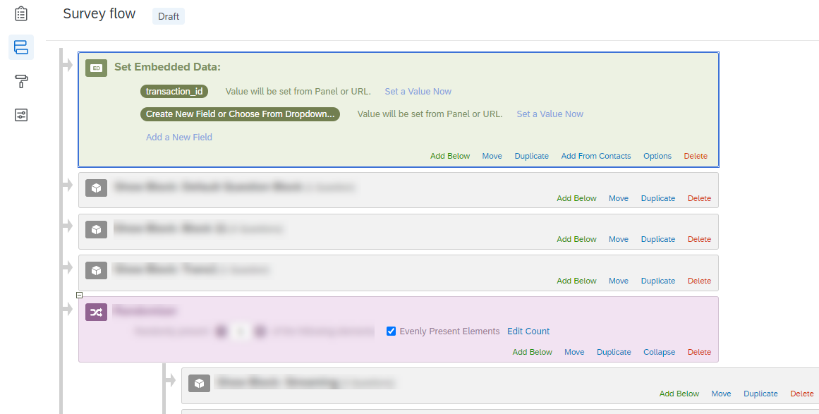 Qualtrics Integrating Prodege peeq redirects and entry link peeq